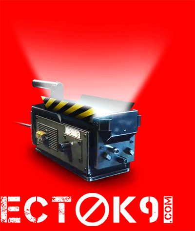 EctoK9 logo with Ghost Trap